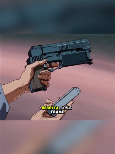 Unique Guns in Anime - Hand Cannon (Angel Cop, 1989) This brutal hand cannon comes from Angel Cop, a late-80s cyberpunk OVA known for its raw violence, dark atmosphere, and uncompromising tone. Released during the peak of Japan’s OVA era, Angel Cop blends futuristic law enforcement with extreme action and sci-fi aesthetics. The oversized handgun seen here reflects the era’s obsession with power, excess, and unapologetic style. 🎬 Anime featured: Angel Cop (1989) • Type: OVA • Episodes: 6 • Studi