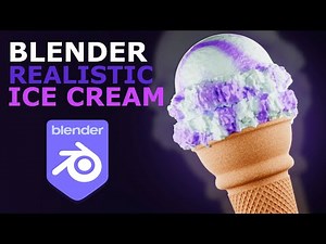 Blender: Make Ice Cream | Beginners Tutorial