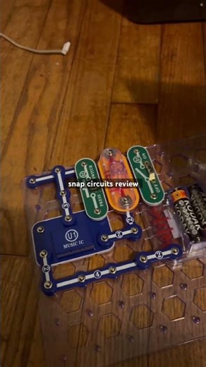 christmas snap circuit review!