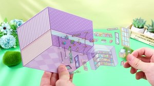 10 Sets DIY 3D Sticker Scene, Sticker Scenes with House Stickers Suitable Storage Book for Adult Relief Stress Pass The Time, Make Your Own