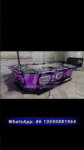 86-inch 10 seats skill fish game cabinet,fish game machine #fishmachine #fishcabinet #fishtablegame