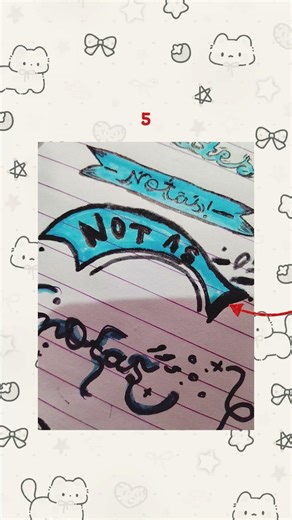 ✿ Notes design ideas