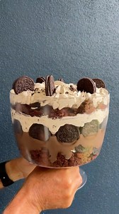 1.4K views · 53 reactions | Double Choc Oreo Trifle  Recipe:...