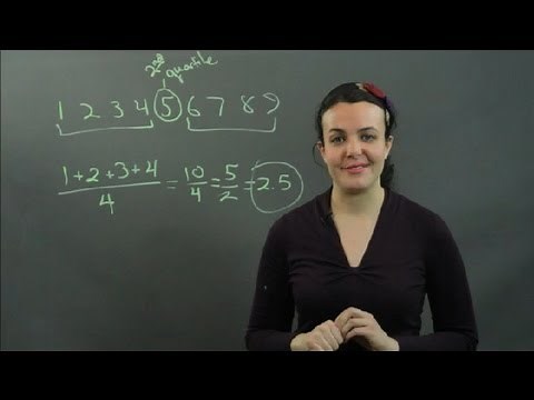 How to Determine the Lower Quartile : Easy-to-Intermediate Math