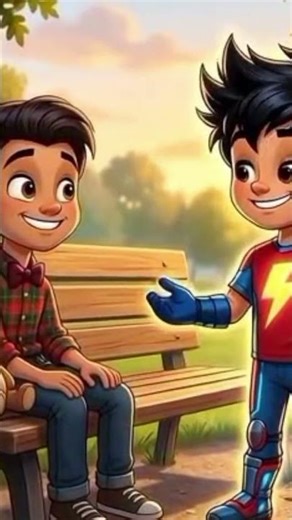 ابراہیم اور سپر ہیرو #foryou #caertoon