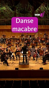 Saint-Saëns' version of: More #passion, more energy! #dansemacabre We play “Danse macabre - Mouvement modéré de Valse” by Camille #Saint-Saëns, arranged by Roger Niese, under the baton of Rumon Gamba. | WDR Funkhausorchester