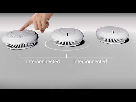Photoelectric wireless Interconnected Smoke alarm interconnection