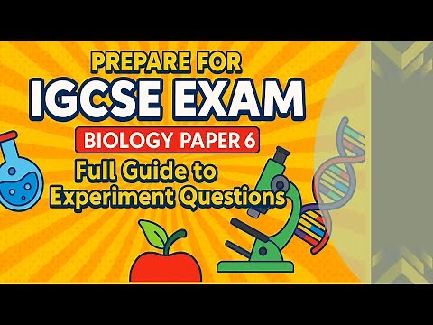 Prepare for IGCSE exam | Biology paper 6| Full Guide to Experiment Questions