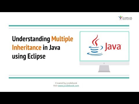 #27 Understanding Multiple Inheritance in Java using Eclipse Concept Intuition