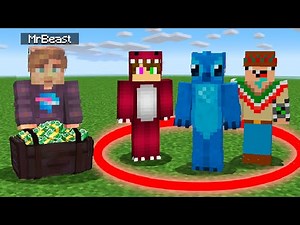 I pretended to be MRBEAST in MINECRAFT