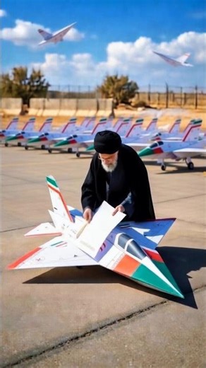 Fake Paper Jet : Trump & Netanyahu Mistake | Ai Parody