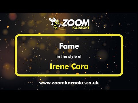 Irene Cara - Fame - Karaoke Version from Zoom Karaoke