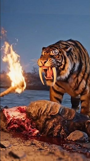 Life 2.4 Million Years Ago | Saber-Tooth Tiger Attack | Prehistoric Survival Story