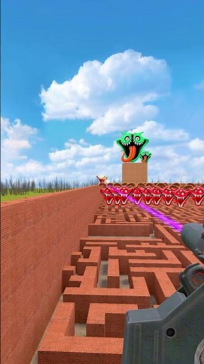 FIND ALL ROBLOX HUNGRY WORM MASSIVE MAZE in Garry's Mod GMOD