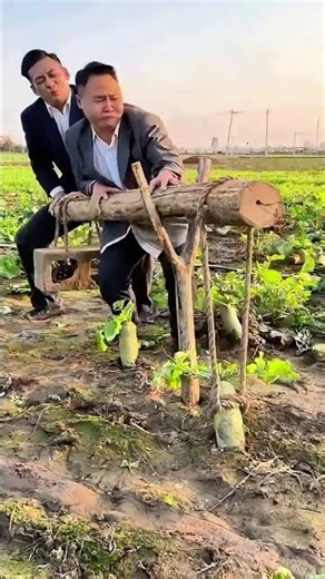 New invention in the field, lever to dig radishes, easy and effective!