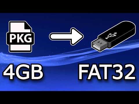 COMO INSTALAR PKG MAIOR QUE 4GB NO PS3 PELO PENDRIVE FAT32