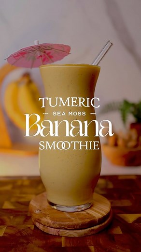 Ronica Rupan | Get your day started with a Turmeric Sea Moss Wellness Smoothie! This smoothie is loaded with antioxidants and immune-boosting goodness,... | Instagram
