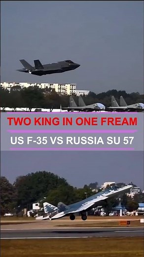 F-35 vs Su-57: The Ultimate Fighter Jet Takeoff Showdown