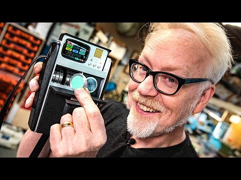 Adam Savage in Awe of This Star Trek Tricorder!