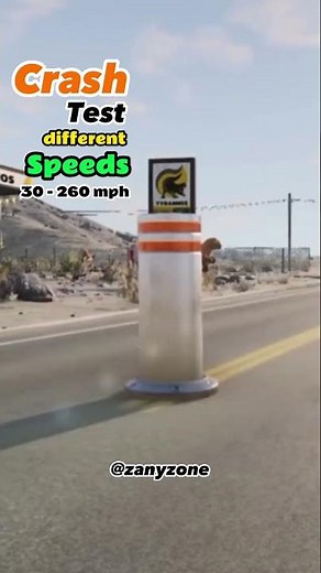 Insane Car Crash Test: From 30 to 260 MPH!