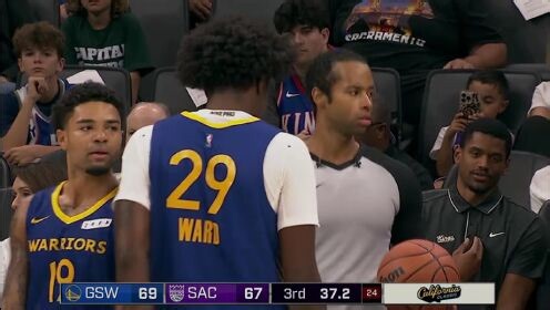 NBA全场集锦_NBA夏季联赛：勇士蓝队85-91国王_NBA夏季联赛：勇士蓝队85-91国王_【回放】勇士蓝队vs国王第3节中文解说回放