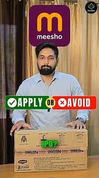 Meesho IPO Review: Should You Apply or Avoid? | Price Band, GMP & Risks in 60 Seconds #shorts