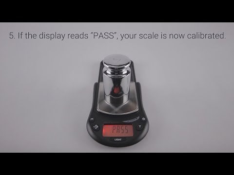 Calibrate J-Scale JSR Scale