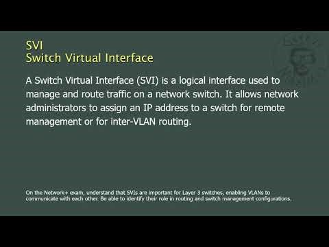 SVI - Switch Virtual Interface - Network+