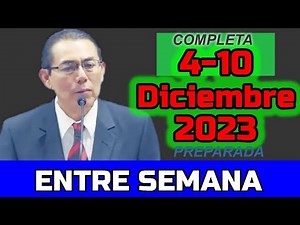 CHRISTIAN LIFE AND MINISTRY (THIS WEEK DECEMBER 4-10, 2023) PREPARED MEETING