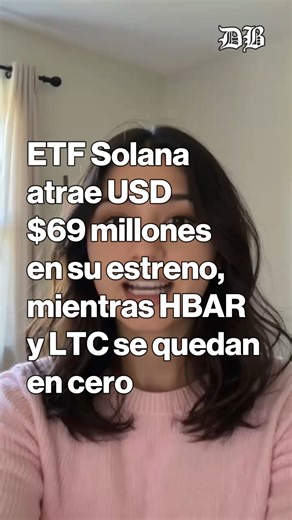 🚀💰 ¡El ETF BSOL de Bitwise triunfa en su debut! Atrajo USD $69 millones en su primer día en Wall Street. Mientras tanto, los ETF HBAR y LTC de Canary no lograron captar inversiones. Con un rendimiento por staking del 7%, BSOL se posiciona como líder en el mercado de ETF de criptomonedas. Analistas predicen que Solana podría replicar el boom de Ethereum. La competencia se intensifica con el lanzamiento de GSOL por Grayscale. Wall Street está atento a la evolución del mercado. https://www.diario