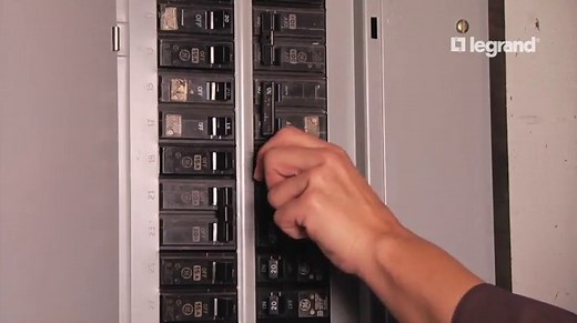 Legrand Wiremold V20GB506 Plugmold 2000 Series 5 Foot Hardwired Power Strip with 10 Outlets, Ivory