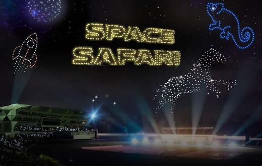 Space Safari: Narrated drone show set to light up Leeds