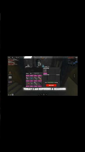 Exposing a scammer | NOT TRUSTED @YKXGhost #mm2 #roblox #scammer #viralvideo #viralshorts