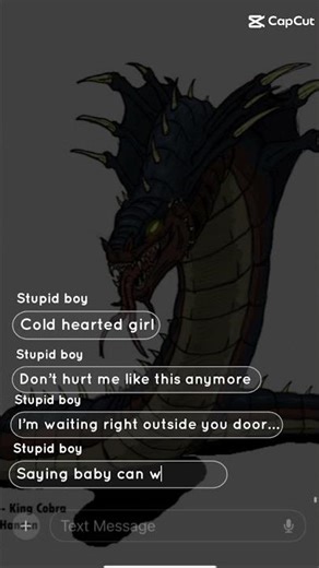 king cobra x ender dragon (minecraft) & (Godzilla the series)