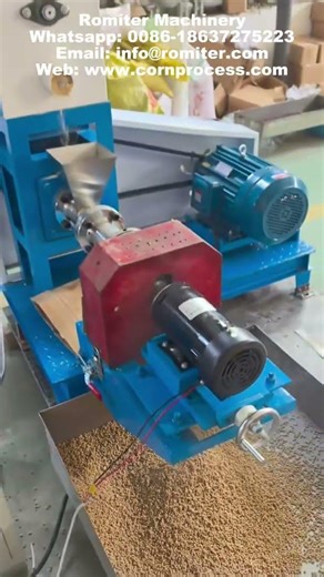 Automatic Fish Feed Extruder Making Machine