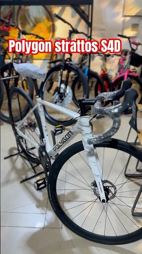 #polygon #polygonbike #strattoss4disc #strattos #india #bike #shimano #tiagra #novatec #calicut