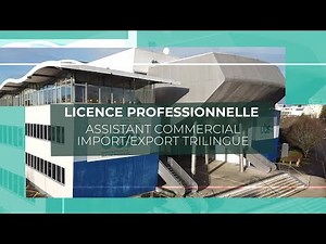 La Licence Professionnelle Assistant commercial import/export trilingue