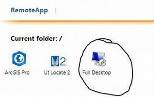 Hide Full Desktop in RDS Web Services Server 2019