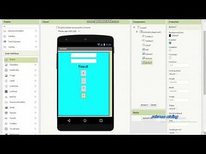 How to do calculator on MIT app inventer || Calculator