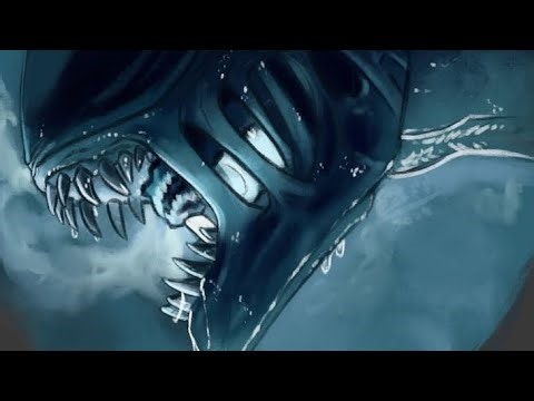 Alien romulus xenomorph showcase animation.