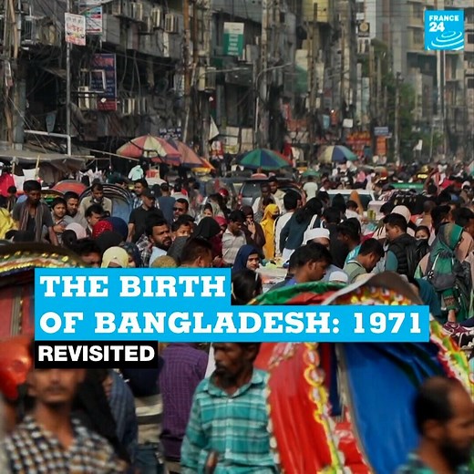 6K views · 159 reactions |  53 years ago, #Bangladesh finally obtained independence, at the cost of a war that left nearly 3 million people dead. Since then, the country has seen remarkable change and millions have been lifted out of poverty. #Revisited takes a closer look at the Bangladesh of today, which still faces huge challenges ⤵️ Watch the full report here: https://f24.my/AEuR.f | FRANCE 24 English | Facebook