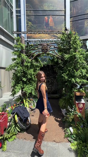 meet me on the other side... SDCC x LAIKA Wildwood adventure begins now! 🌲🥾🐦‍⬛ @LAIKA Studios #Wildwood #LAIKAstudios #LAIKA_partner #SDCC #comicon