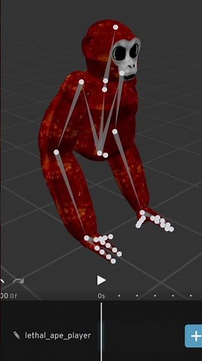 fanmade lethal ape monster: flesh sound #lethalape #roblox #poppyplaytime #sound #monster