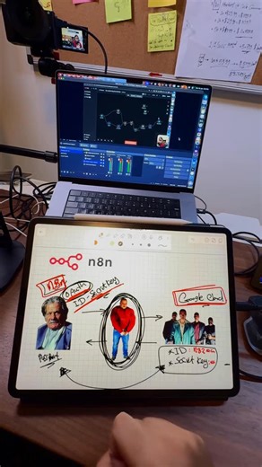 Ahmed Abouzaid on Instagram‎: "n8n crash course is coming soooon…. بقالي كتير جداً ما عملتش فيديوهات شرح بالتفاصيل، ومفتقد جداً الموضوع دا! 😍🤩🔥"‎
