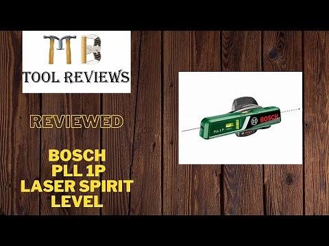 Bosch PLL 1P laser spirit level - Reviewed