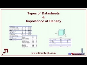 Types of Datasheets for Plastics, Plastic Material Density