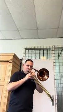 SOLD: C. G. Conn Director 18H Coprion Bell Tenor Trombone