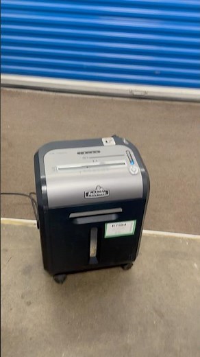 Fellowes Paper Shredder Office Supply