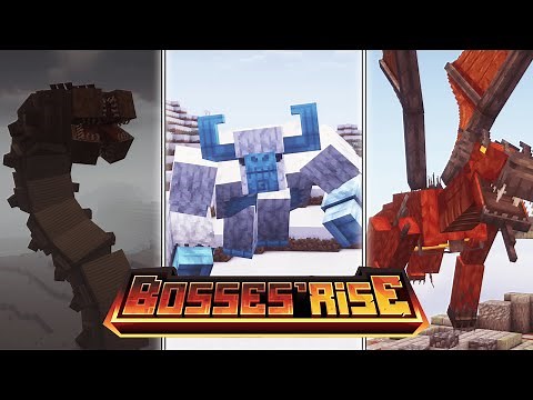 A new epic Minecraft boss mod - Bosses' Rise! | Minecraft 1.21.1 | Mod Showcase