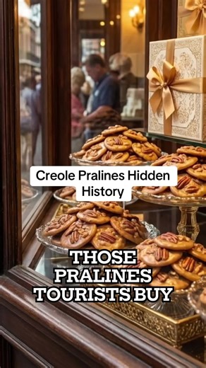 Creole Pralines Hidden History Those pralines tourists buy weren’t created by free people—enslaved women in 1700s plantation kitchens invented them using masters’ leftover sugar and pecans, then were forbidden from eating their own creation. They could be punished for tasting their own work. nola, new orleans, louisiana, big easy, crescent city, show me your nola, follow your nola, its your nola, one time in nola, nola life, french quarter, bourbon street, mardi gras, beignets, gumbo, voodoo, Ba